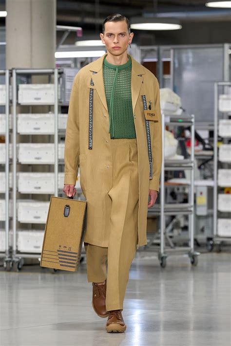 fendi men's fashion week|fendi spring 2025 collection.